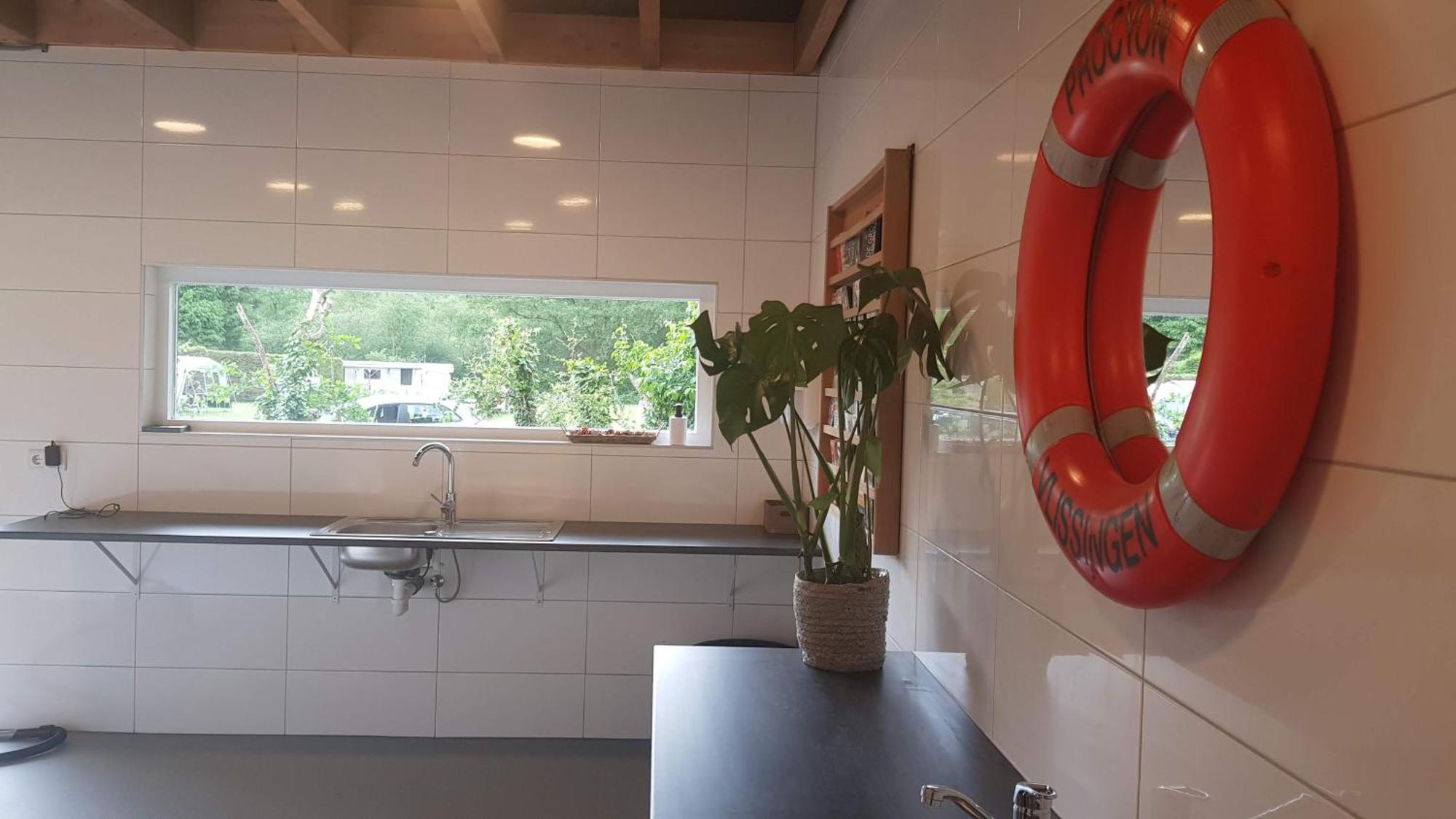 Basic Ingerichte Vouwwagen Op Camping Westenenk, Wijster 외부 사진